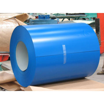 Azul 1000, 1220, 1250mm Exportación PPGI para hacer la hoja acanalada del material para techos